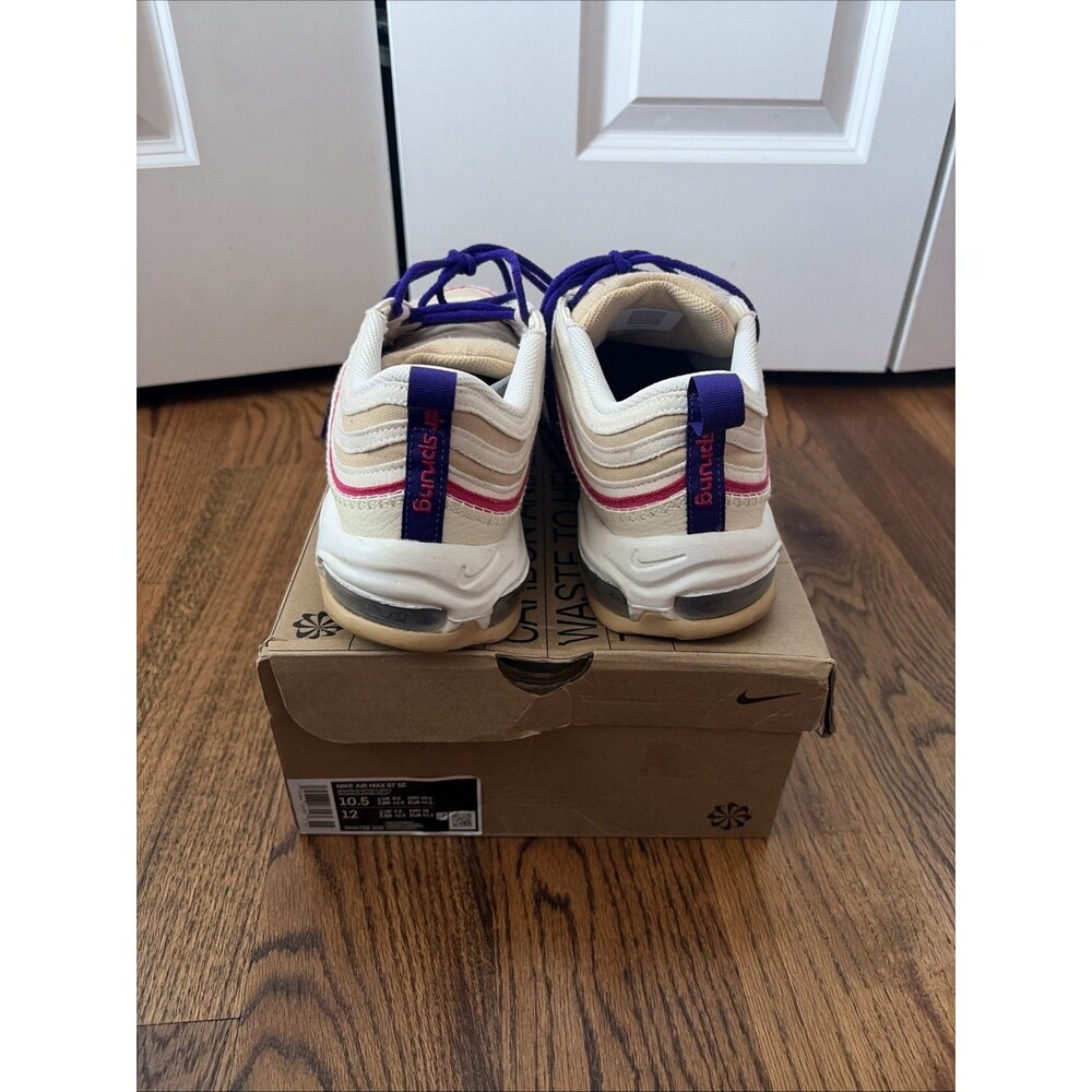 Nike Air Max 97 SE Air Sprung Cream DH4759-200 Men’s Sz 10.5 Women’s Sz 12 - Picture 4 of 6